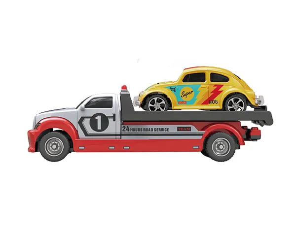RC PRO 1/64 R/C Tow truck with Beetle HG4-186