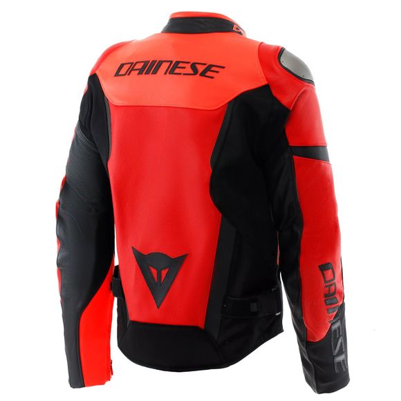 Dainese Iperattiva - Black / Red Motorcycle JacketRef: Dn2178-C41001