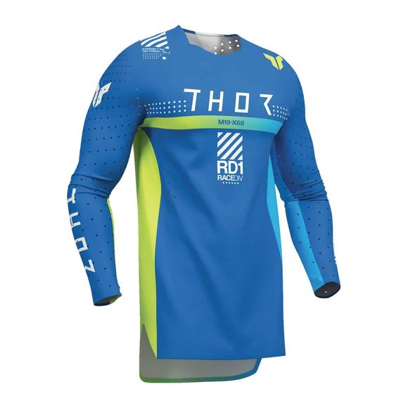 Thor Sport Synth 2025 cross jersey - BlueRef: To3198