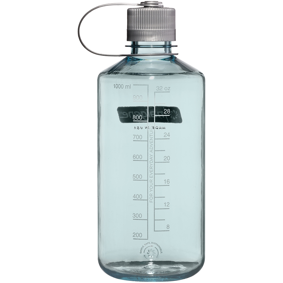 Nalgene Narrow Mouth Sustain Water Bottle 1L - sea foam