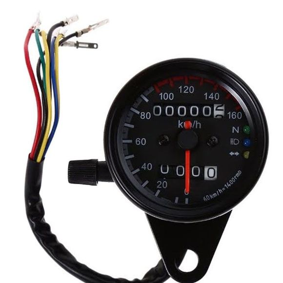 Compteur Brazoline noir Universel - NoirRef : 18330