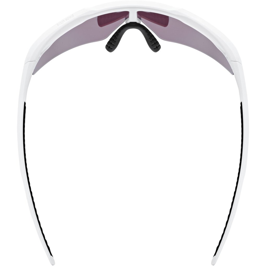 Uvex Ultimate Pace Ultra CV Glasses - white matt/yummy yellow