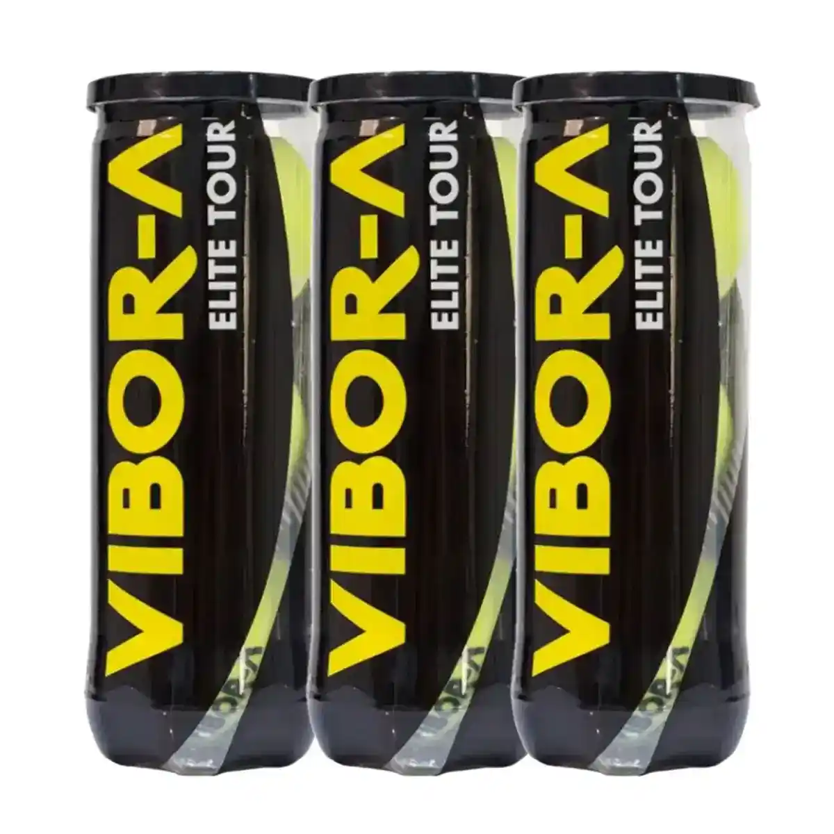 TRIPACK OF 3 BALL CANS VIBOR-A ELITE TOUR 0013734