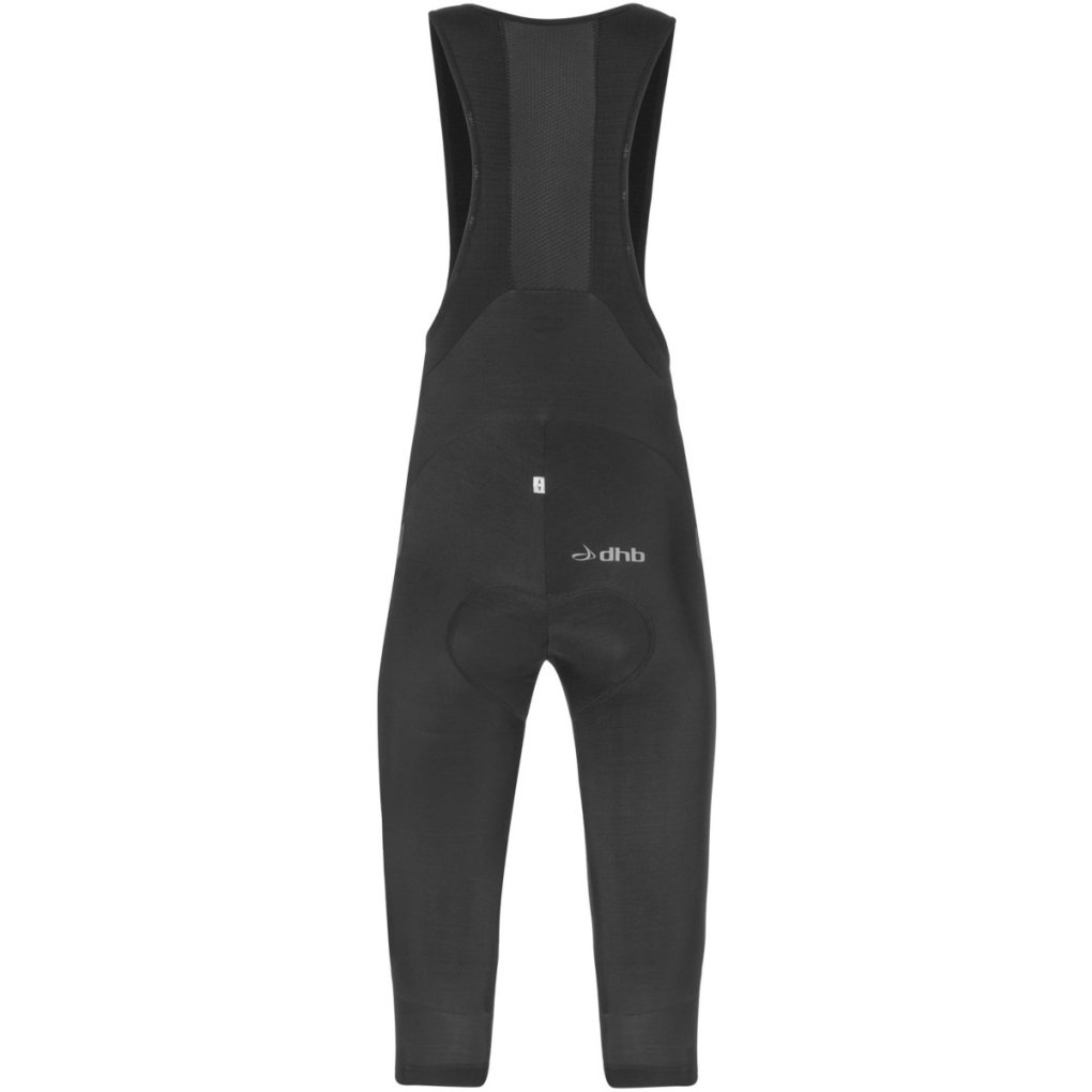 dhb Aeron FLT Roubaix 3/4 Bib Tights Men - black