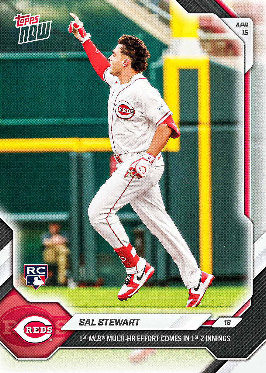 Sal Stewart - 2026 MLB Topps NOW® - Card 88 - PR: 1859