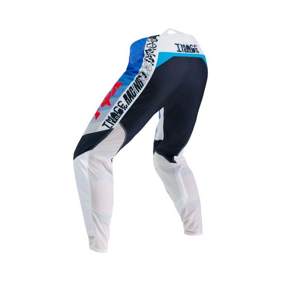 Pantalon cross Fox 360 FADE 2025 - Blanc / BleuRef : FX6073
