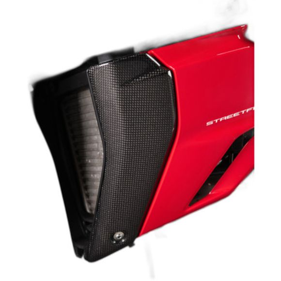 Protection de radiateur LighTech d'huile carbone brillantRef : LIG00921A / 1103725