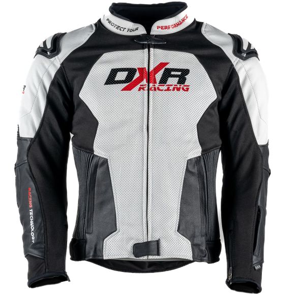 Dxr Orcus - White Motorcycle JacketRef: DXR0901