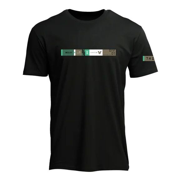 T -shirt short sleeves Thor Tangent - BlackRef: To3426