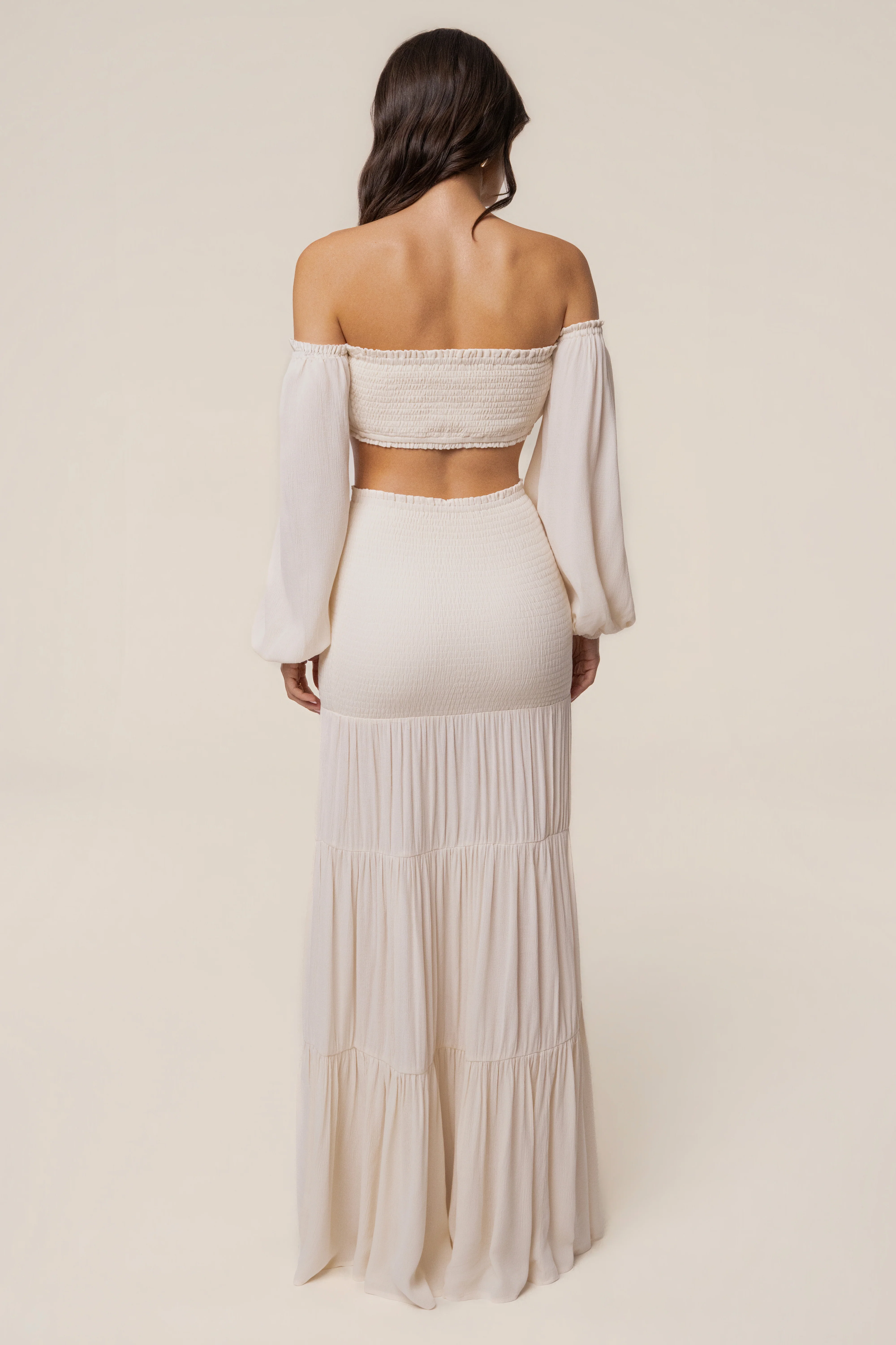 Ivory Solana Skirt Set