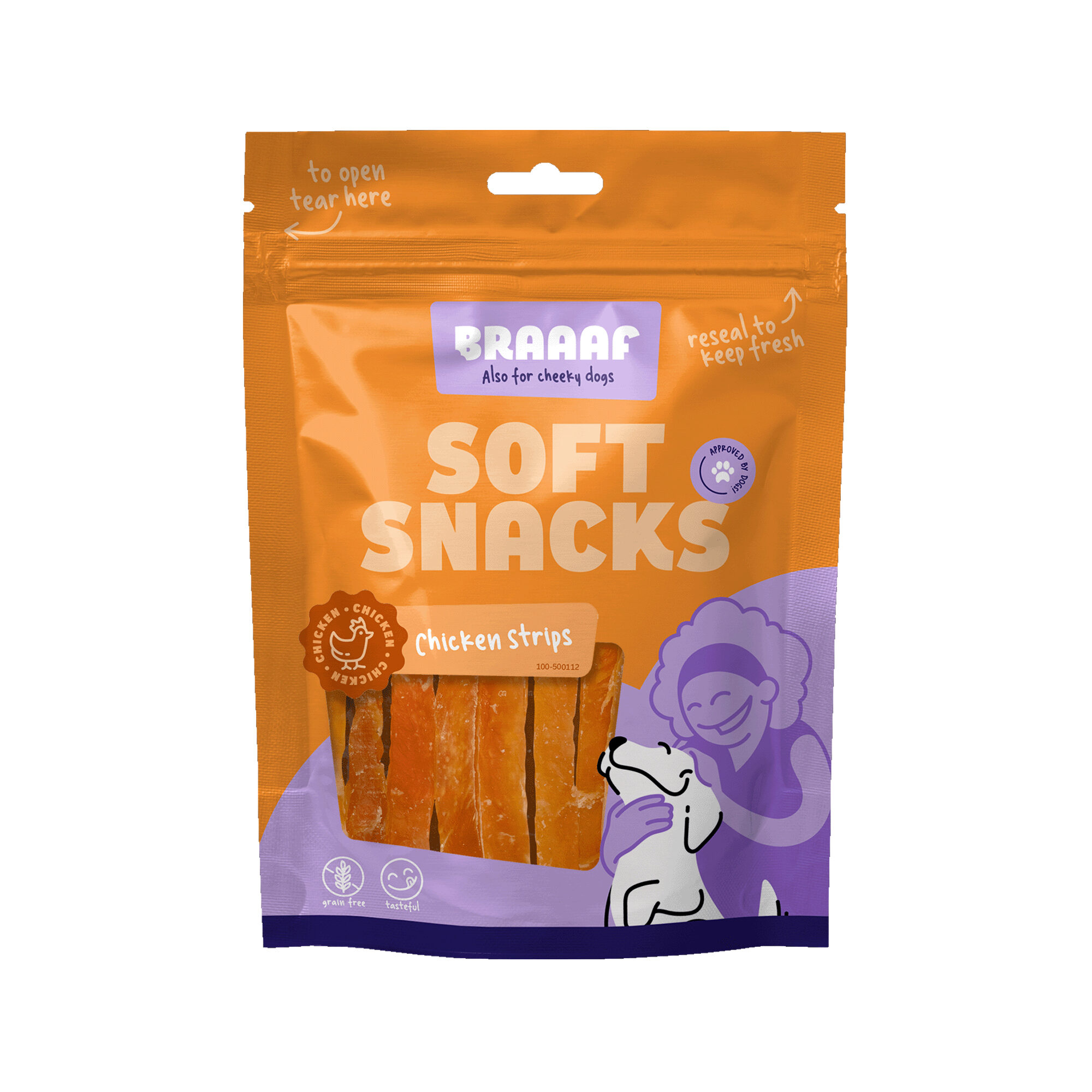 Braaaf Chicken Strips - 85g