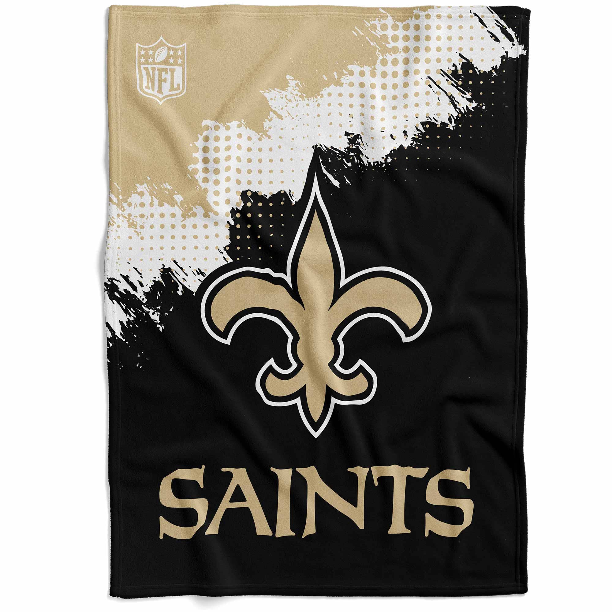 New Orleans Saints Corner Fleece NFL Blanket