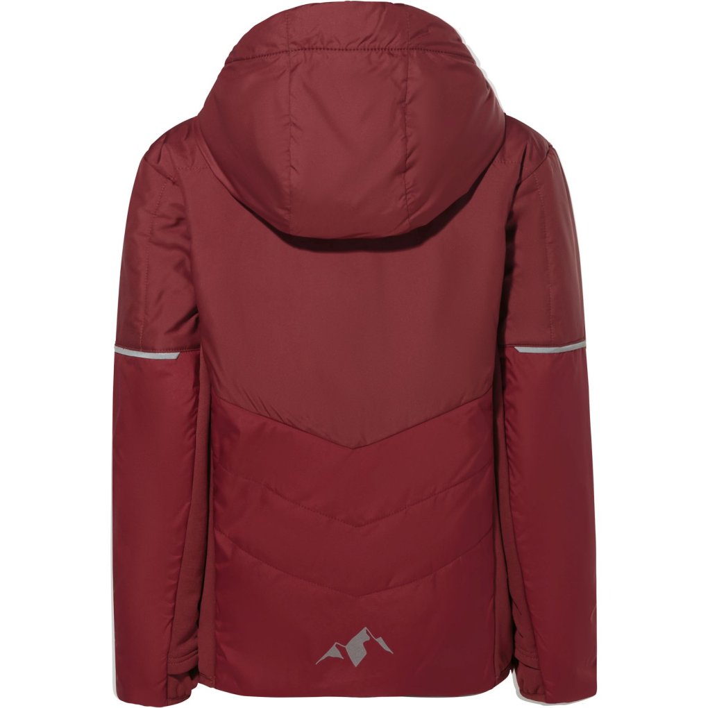 Vaude Capacida Hybrid Jacket II Kids - carmine