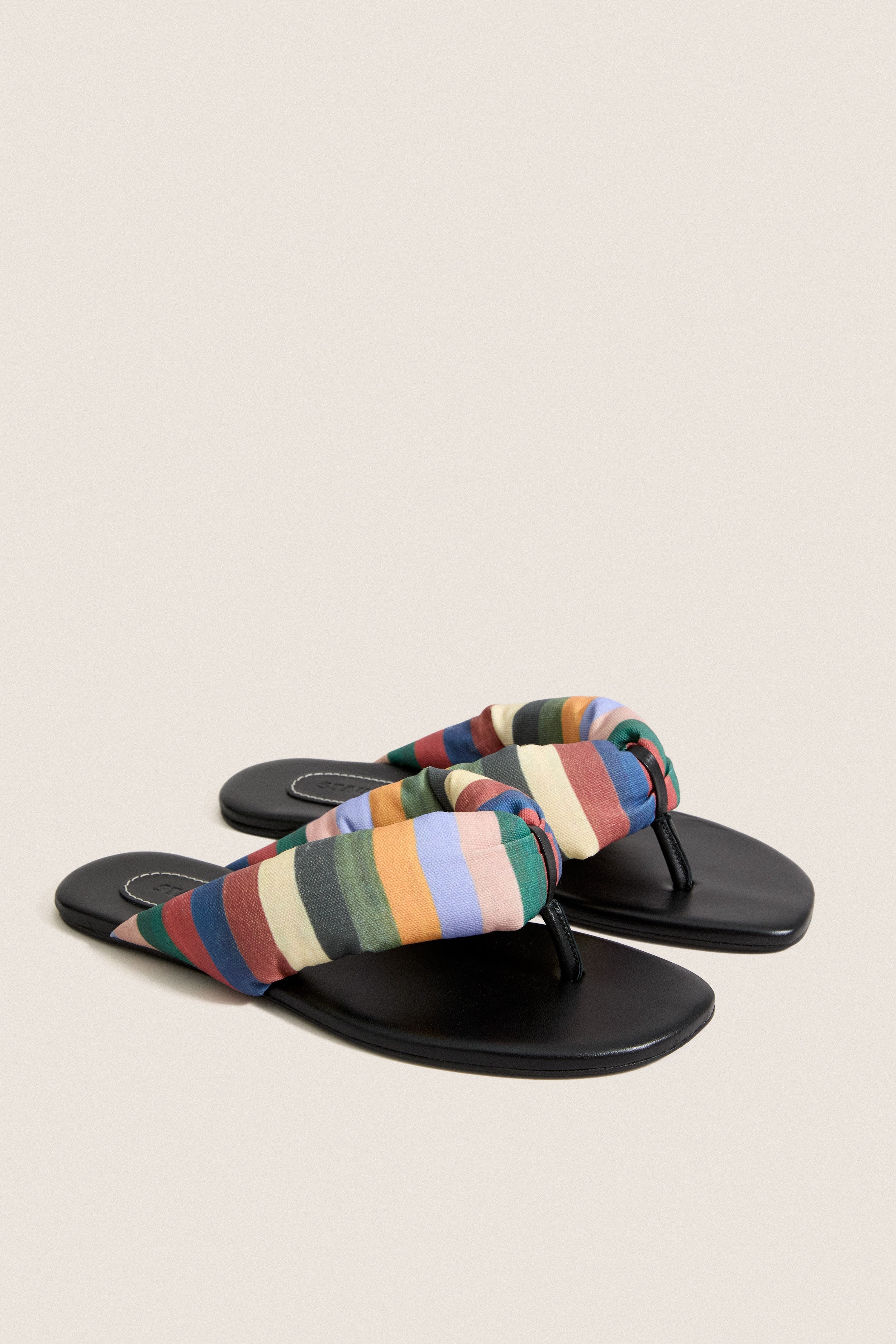 Artist Stripe Juno Thong Sandal