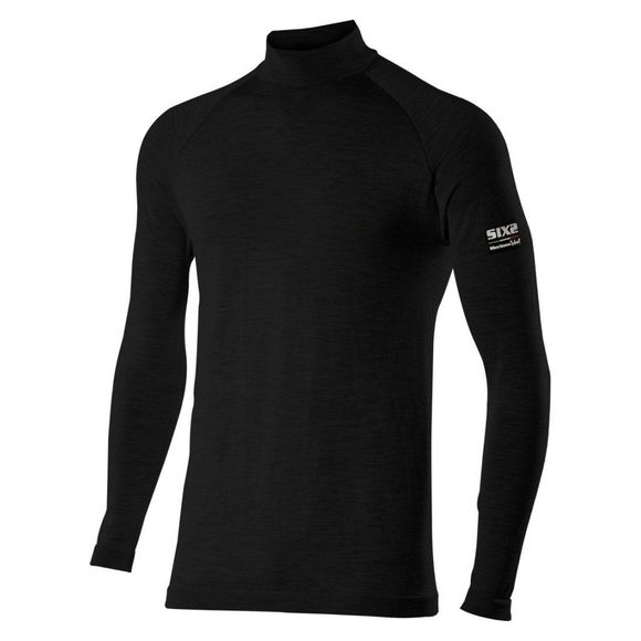 Maillot Technique Six2 TS3 MERINOS - NoirRef : SIX0073