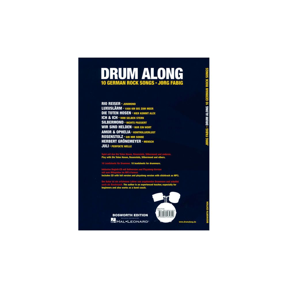 Bosworth Drum Along 10 German Rock Song – Thomann Ireland