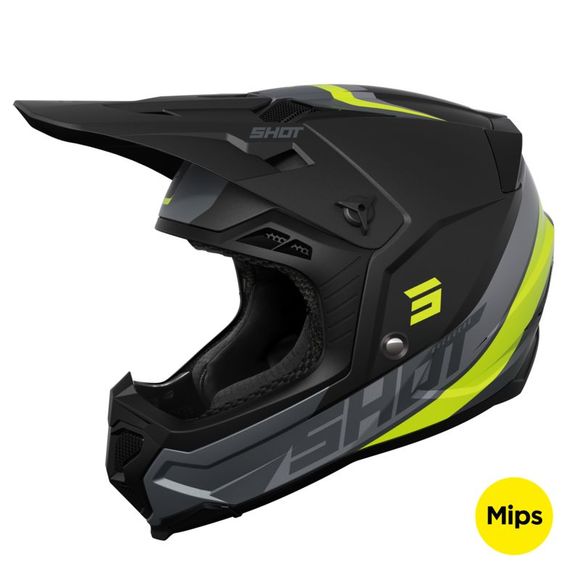 Shot CORE cross helmet - CUSTOM 2024 - YellowRef: so2446-c3178