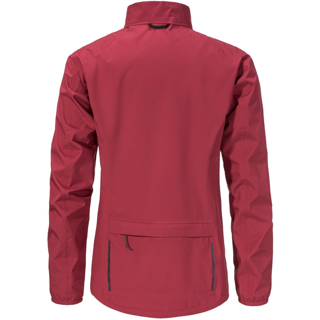 Schöffel Style Lurbek Rain Jacket Women - merlot 3750