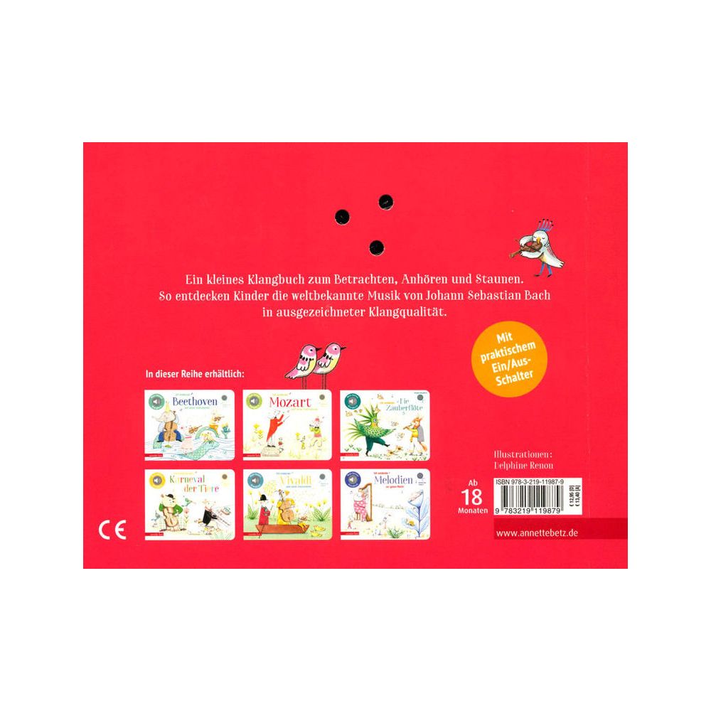 Annette Betz Verlag Ich entdecke J. S. Bach – Thomann Ireland