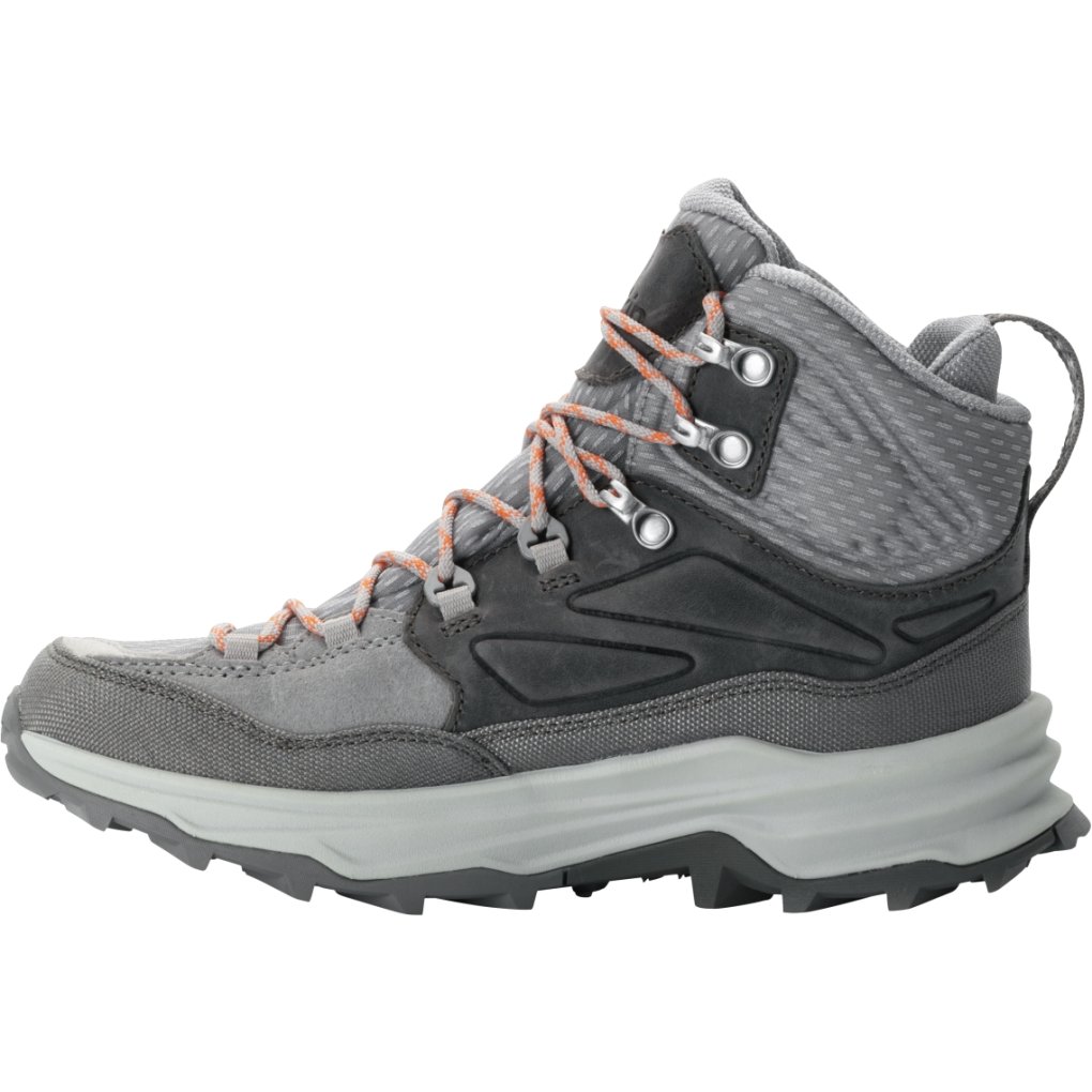 Jack Wolfskin Cyrox Texapore Mid Hiking Shoes Women - pebble