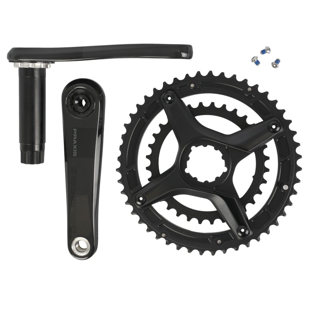 Praxis Works Zayante Carbon Crankset - Direct Mount | M30 | 2x 10/11/12s - 48/32T