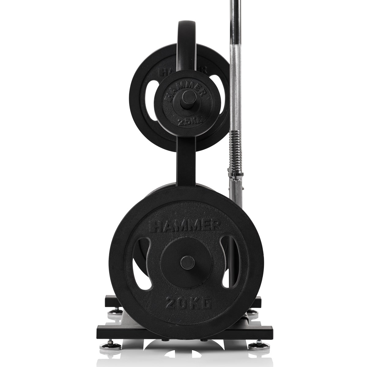 Dumbbell and weight plate rack 30 mm