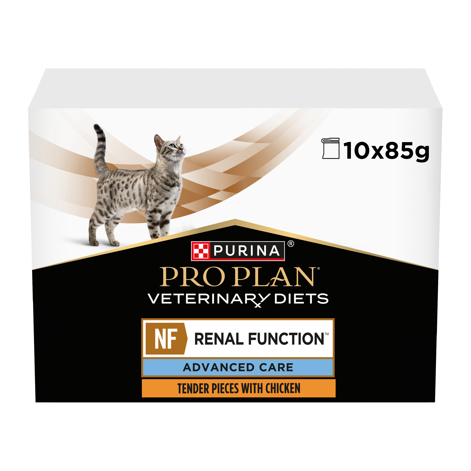 Purina Pro Plan VD NF Renal Function - Cat Pouch Chicken - 10 x 85g