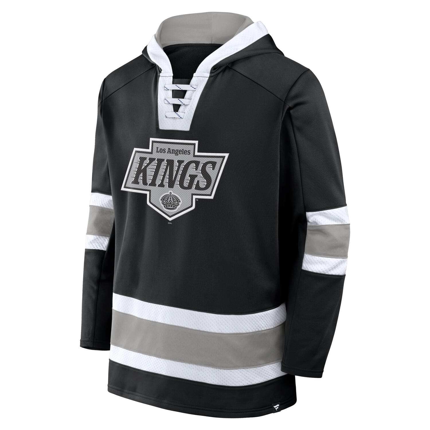 Los Angeles Kings Laced NHL Hoodie Black