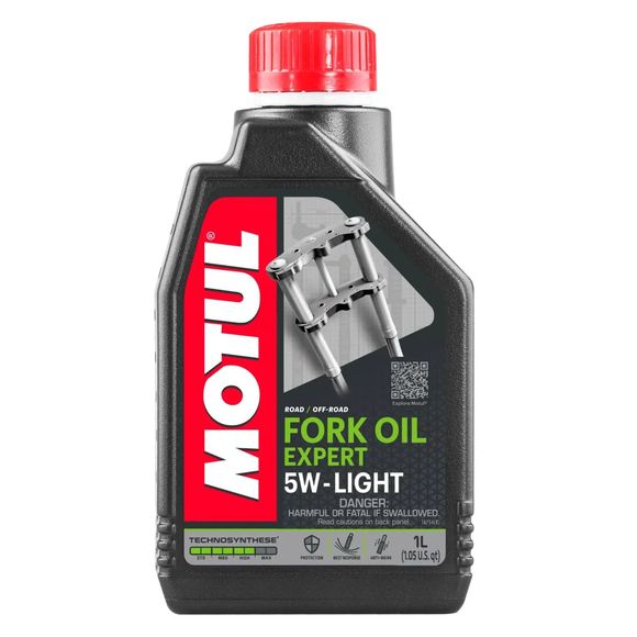Huile de fourche Motul FORK OIL EXPERT 5W 1L UniverselRef : MOT0048 / 115016