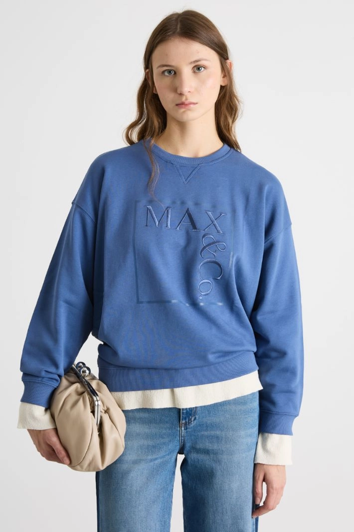 Sweatshirt - LIGHT BLUE