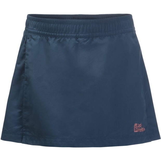 Jack Wolfskin Sun Skort Girls - dark sea
