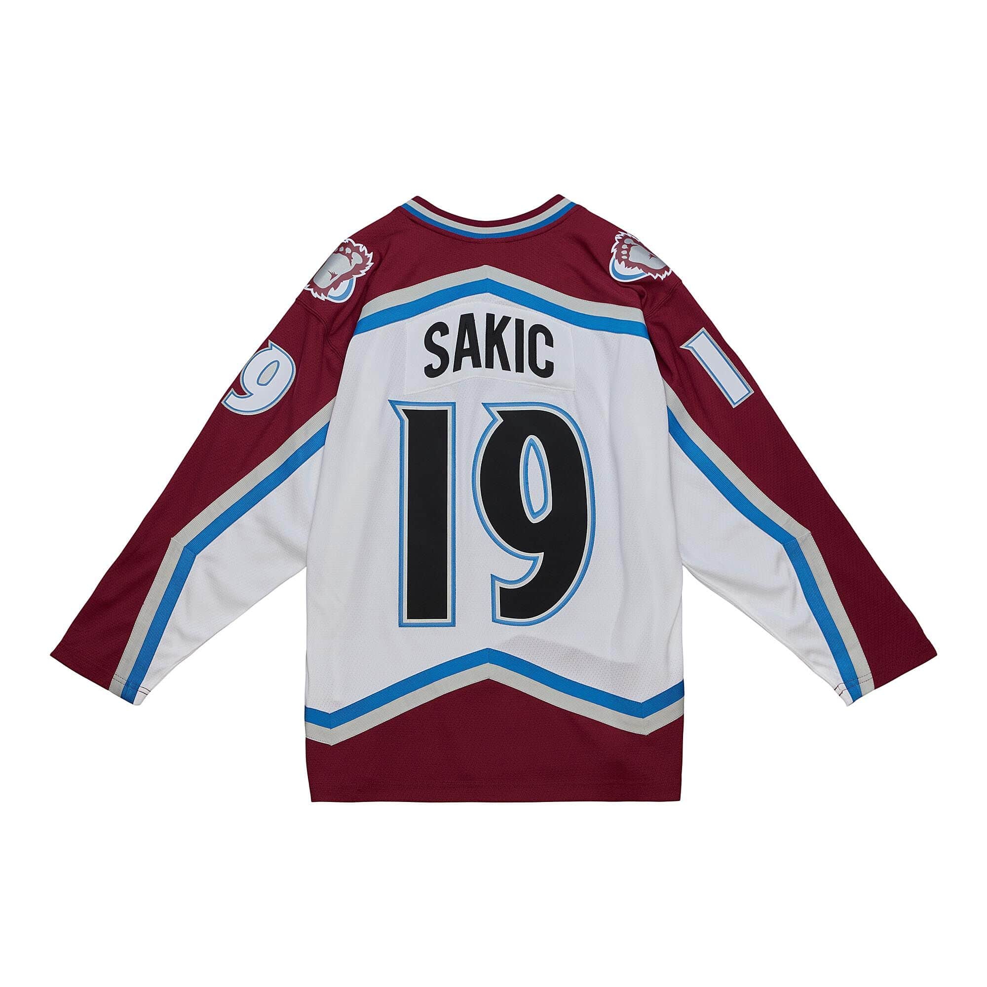 Joe Sakic #19 Colorado Avalanche 2000-01 Mitchell & Ness NHL Jersey