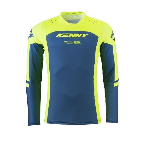 Kenny PERFORMANCE cross jersey - SOLID 2024 - Black / YellowRef: ke1830-c56411
