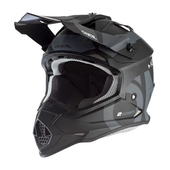 O'Neal 2SRS - SLICK V.23 2024 cross Helmet - Black / GreyRef: OL1875