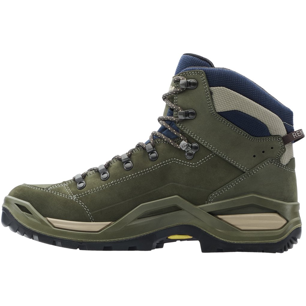 LOWA Renegade Evo GTX Mid Hiking Boots Men - olive/navy