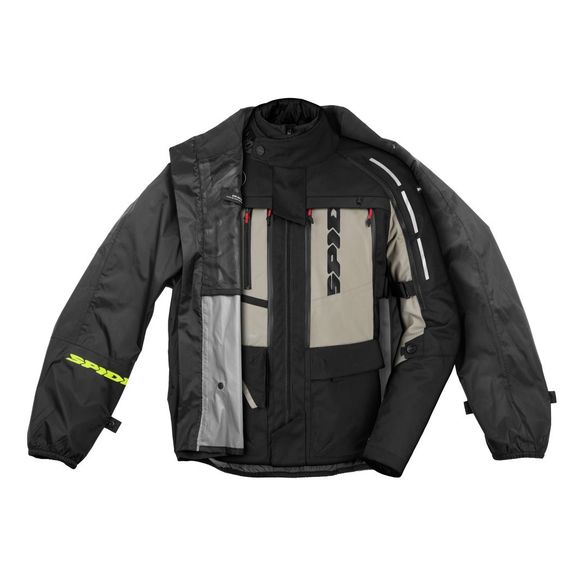 Spidi RAIN CHEST rain jacket - BlackRef: SPI0780
