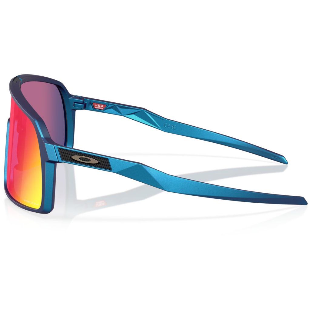 Oakley Sutro Glasses - Matte Cyan/Blue Colorshift/Prizm Road Rose - OO9406-C137