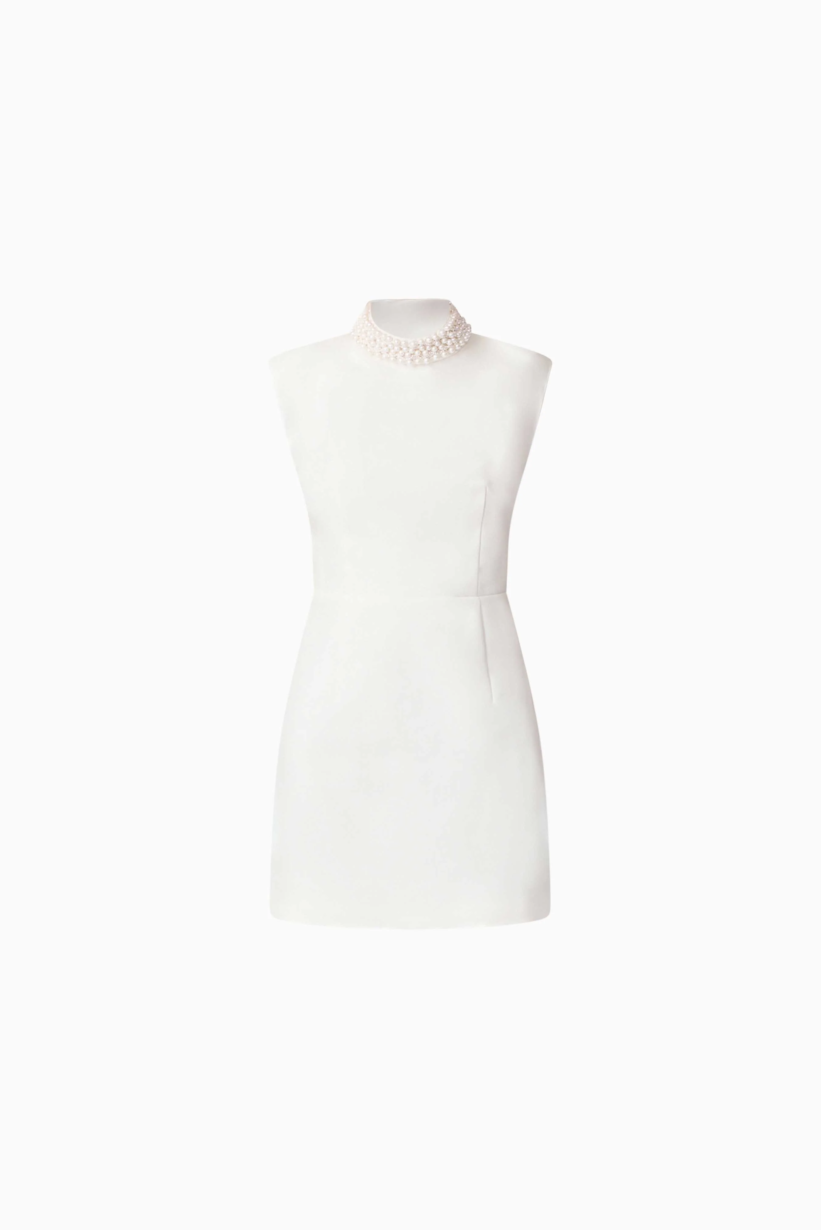 Rafaela Mini Shift Dress in White