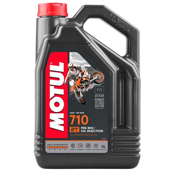 Motul 710 2T 4L Universal Engine OilRef: MOT0037 / 104035