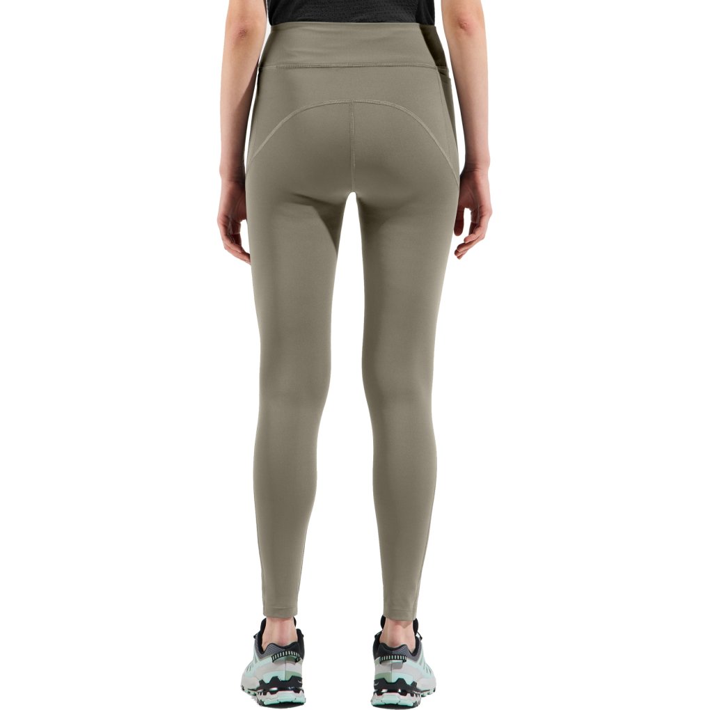 Odlo Ascent Lightweight Hiking Tights Women - vetiver