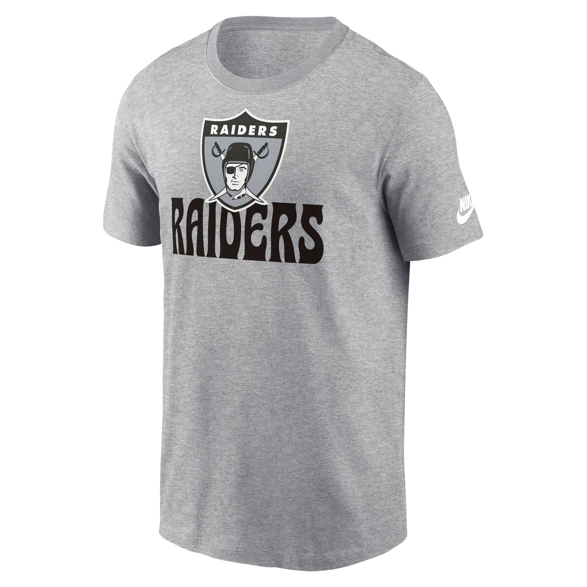 Las Vegas Raiders Nike Funky Throwback NFL T-Shirt Gray