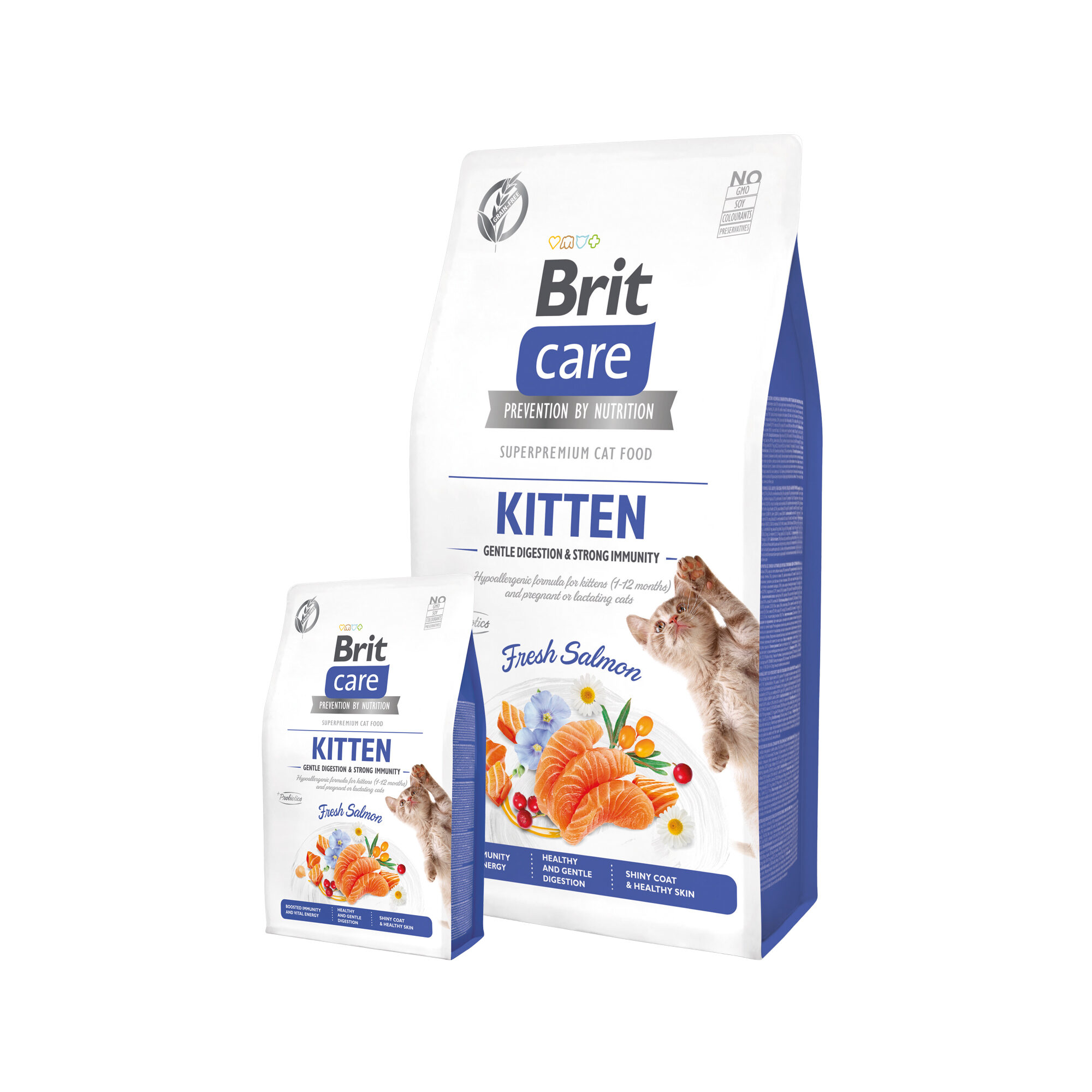 Brit Care - Grain Free Kitten - Gentle Digestion & Strong Immunity - 7 kg
