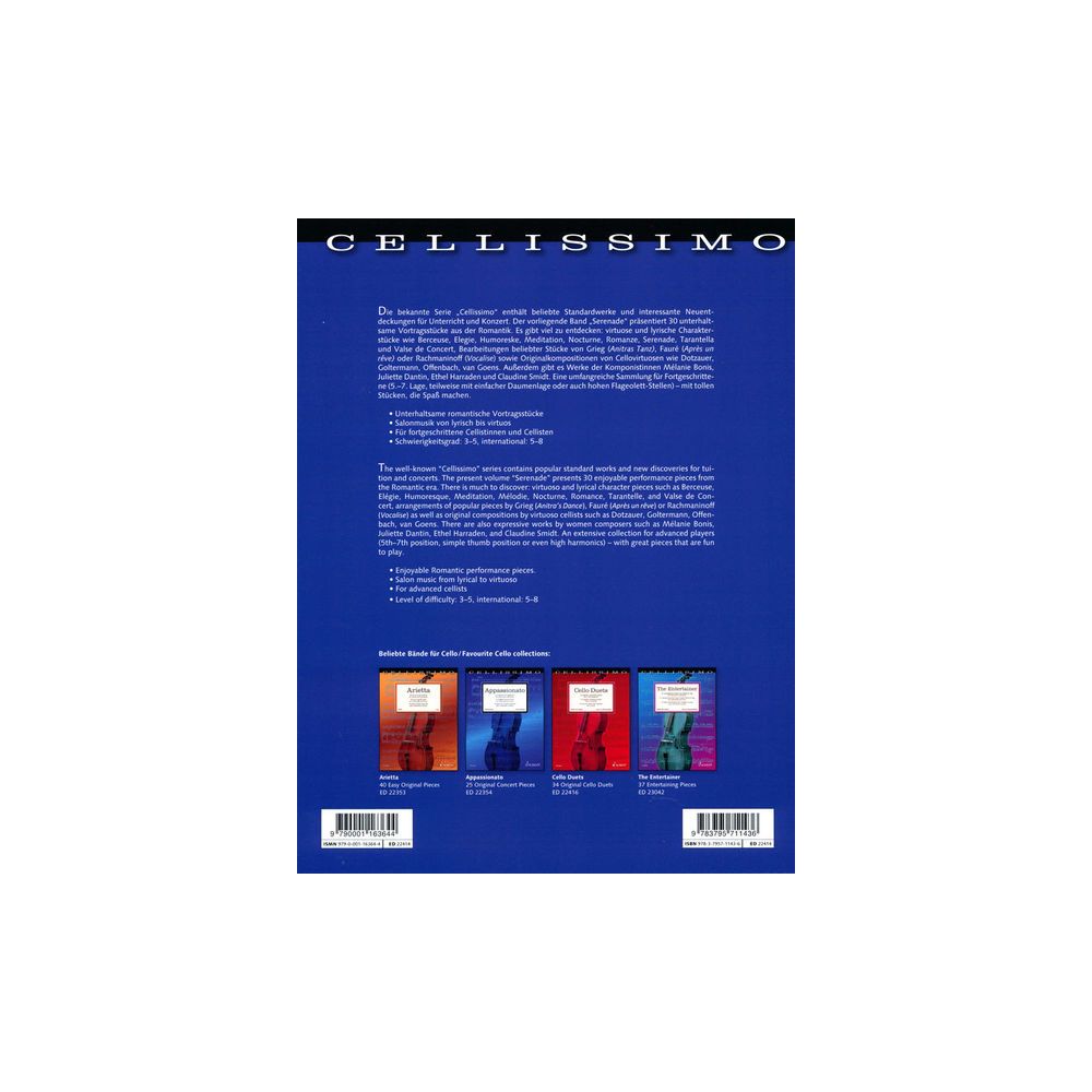 Schott Serenade Cello – Thomann Ireland