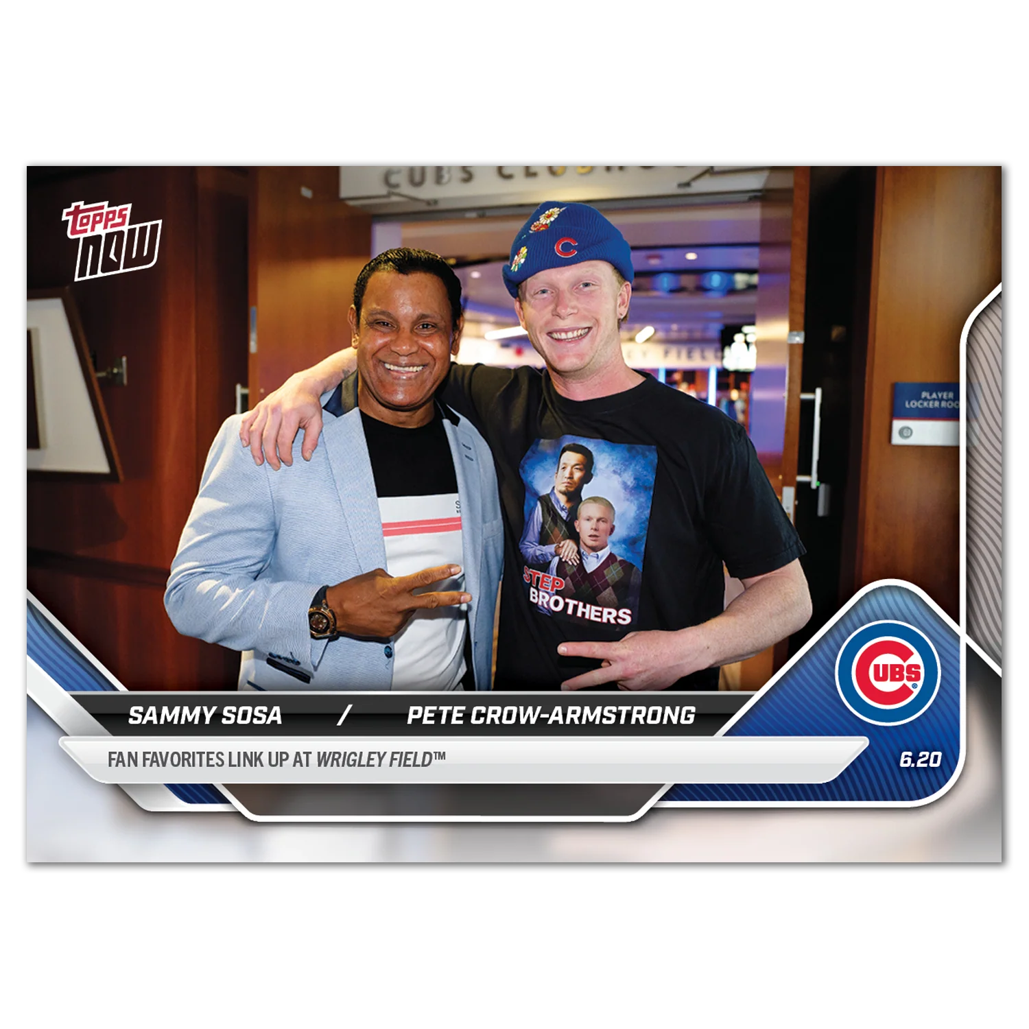 Sammy Sosa / Pete Crow-Armstrong - 2025 MLB Topps NOW® - Card 324