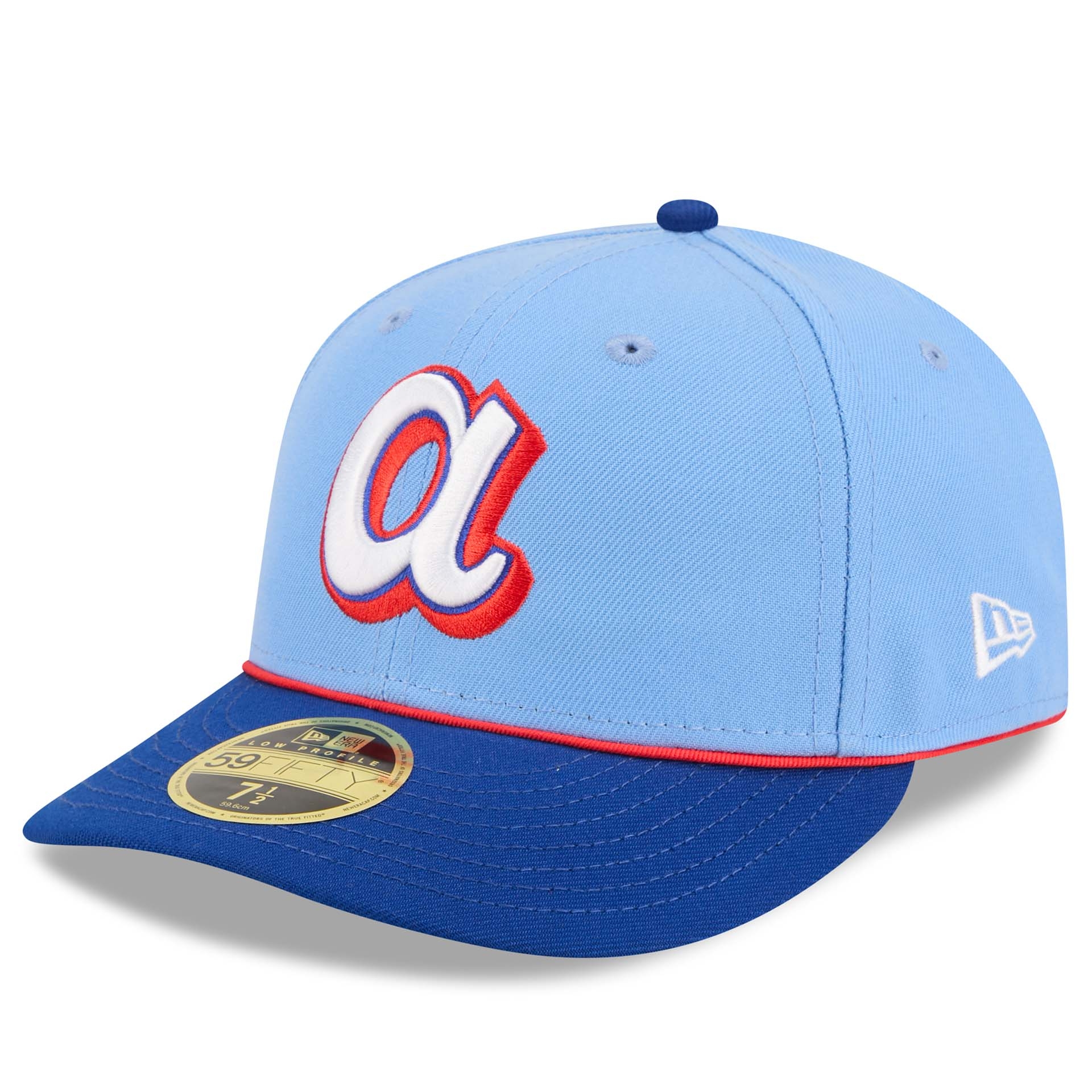 Atlanta Braves MLB Authentic City Connect Low Profile 59FIFTY Fitted Cap Blue