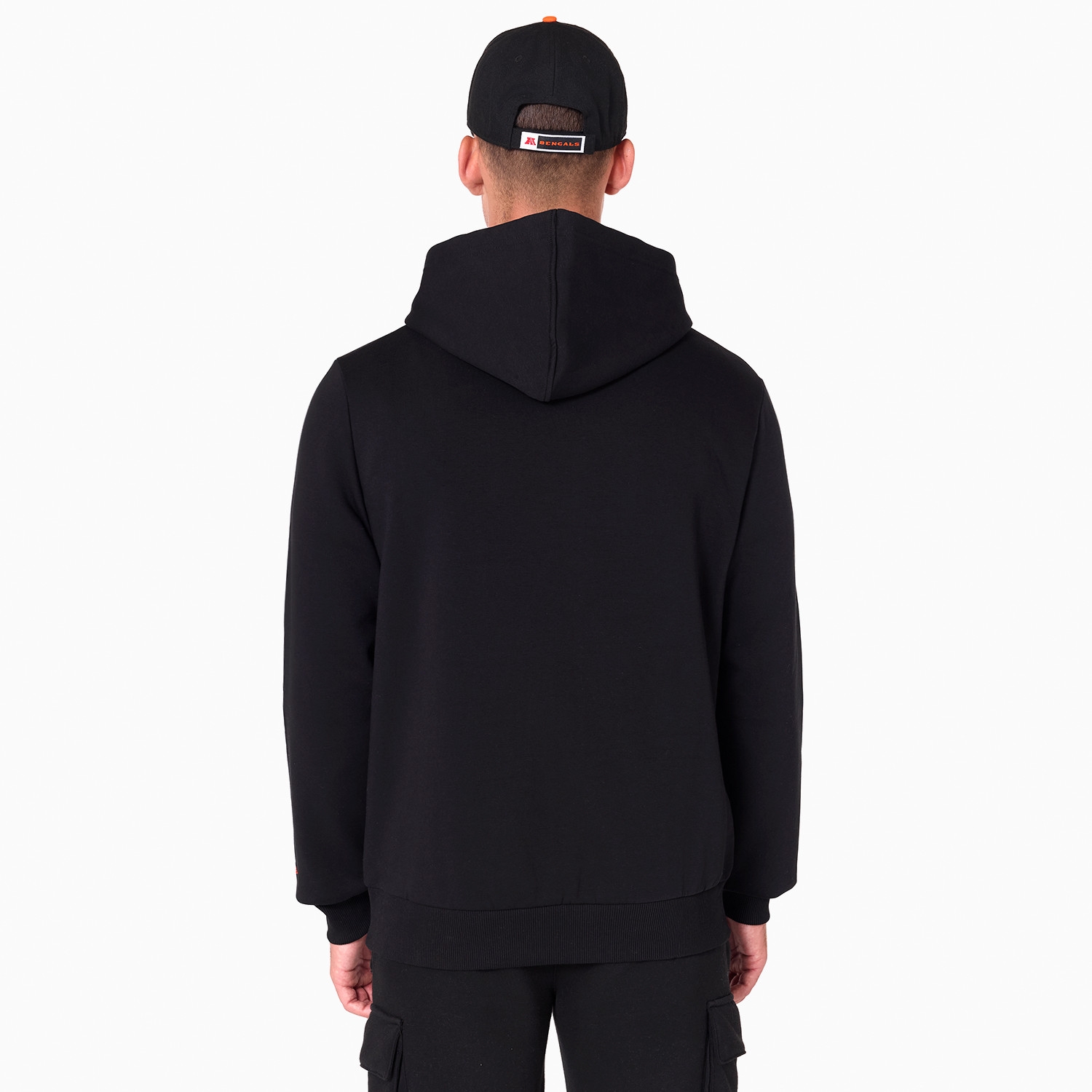 Cincinnati Bengals Logo Hoodie NFL Sweatshirt Black