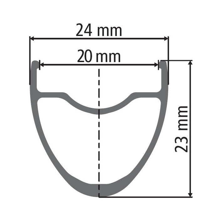 DT Swiss R 470 db Road Rim - black
