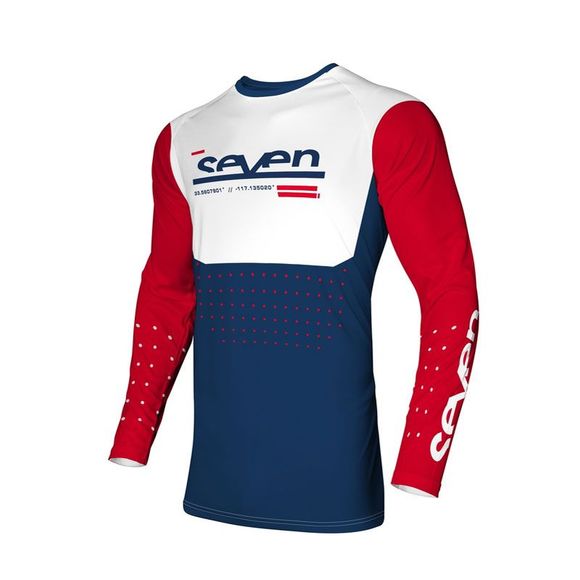 Seven VOX APERTURE CHILDREN'S cross jersey - Red / BlueRef: SEV0151