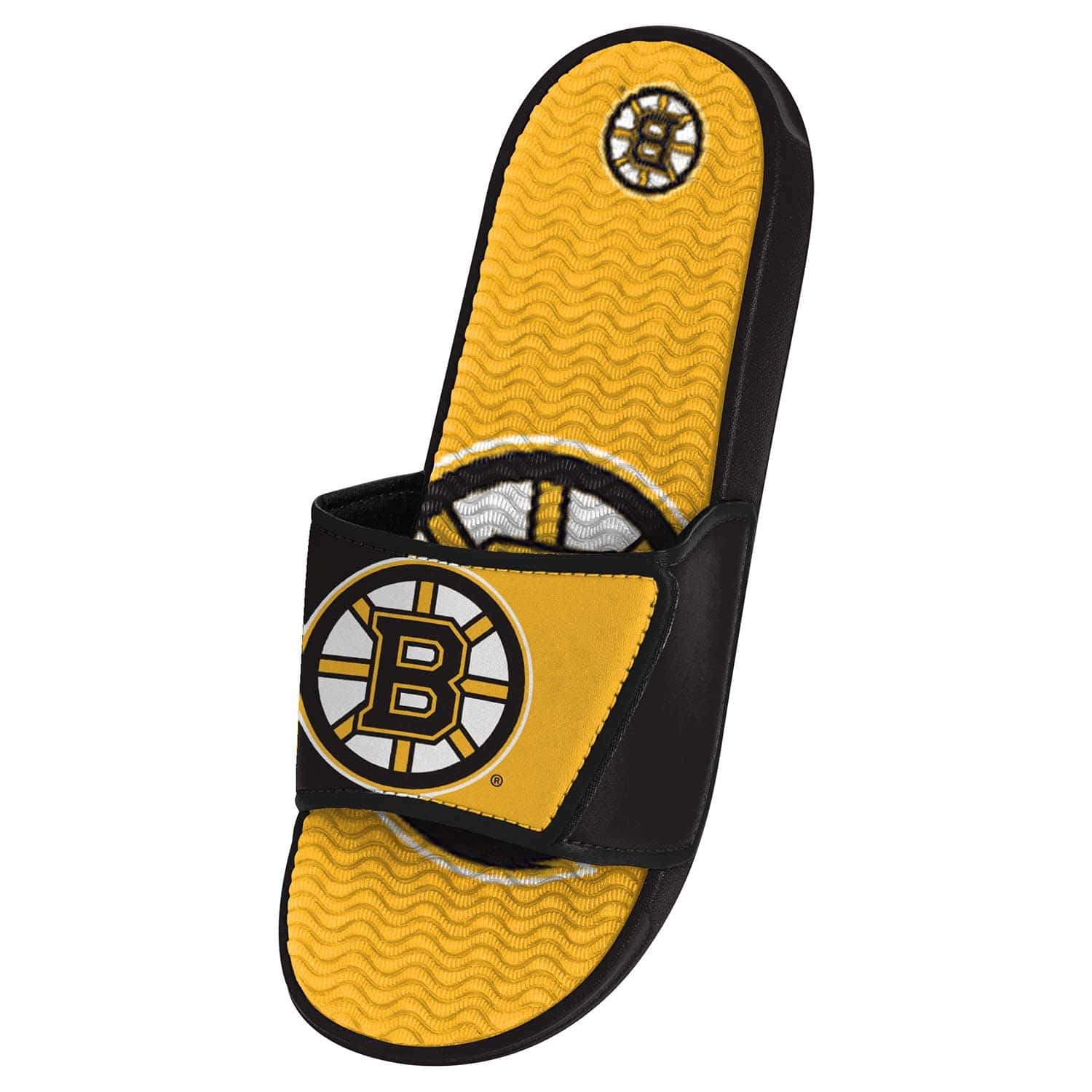 Boston Bruins Big Logo NHL Gel Slides
