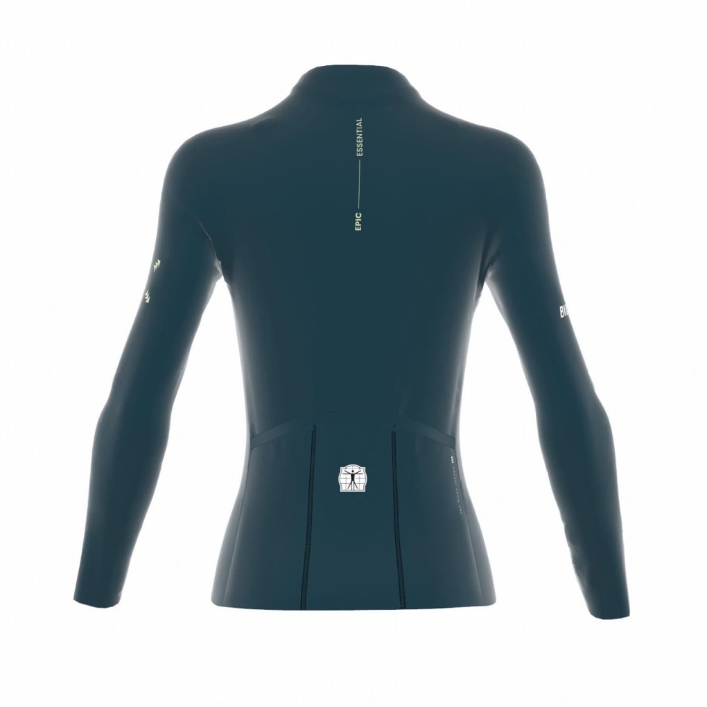 Bioracer Epic Long Sleeve Cycling Jersey Women - graphite blue